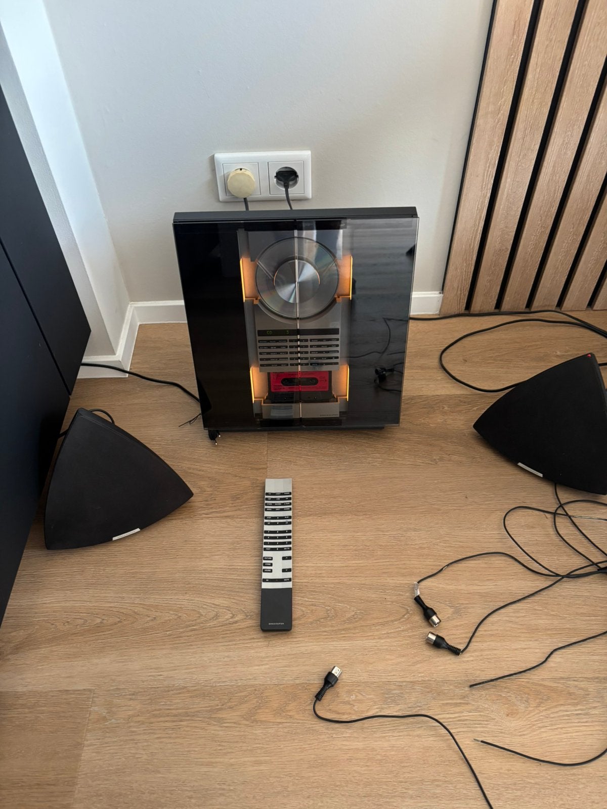 Bang & Olufsen Ouverture Beolab 4 speaker radio cassette cd, Gebruikt, ., Ophalen of Verzenden, Bang & Olufsen