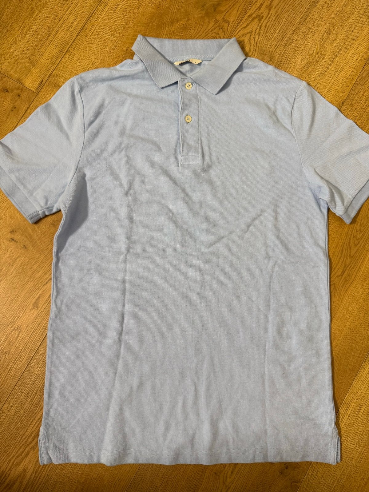 Lichtblauwe polo - Maat M, Blauw, Free, Ophalen of Verzenden, Zo goed als nieuw