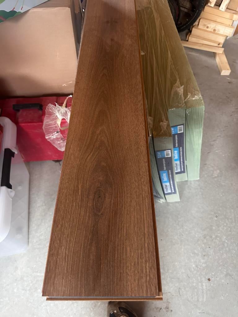 Laminaat met ondervloer, Ophalen, 50 tot 150 cm, Nieuw, 10 m² of meer