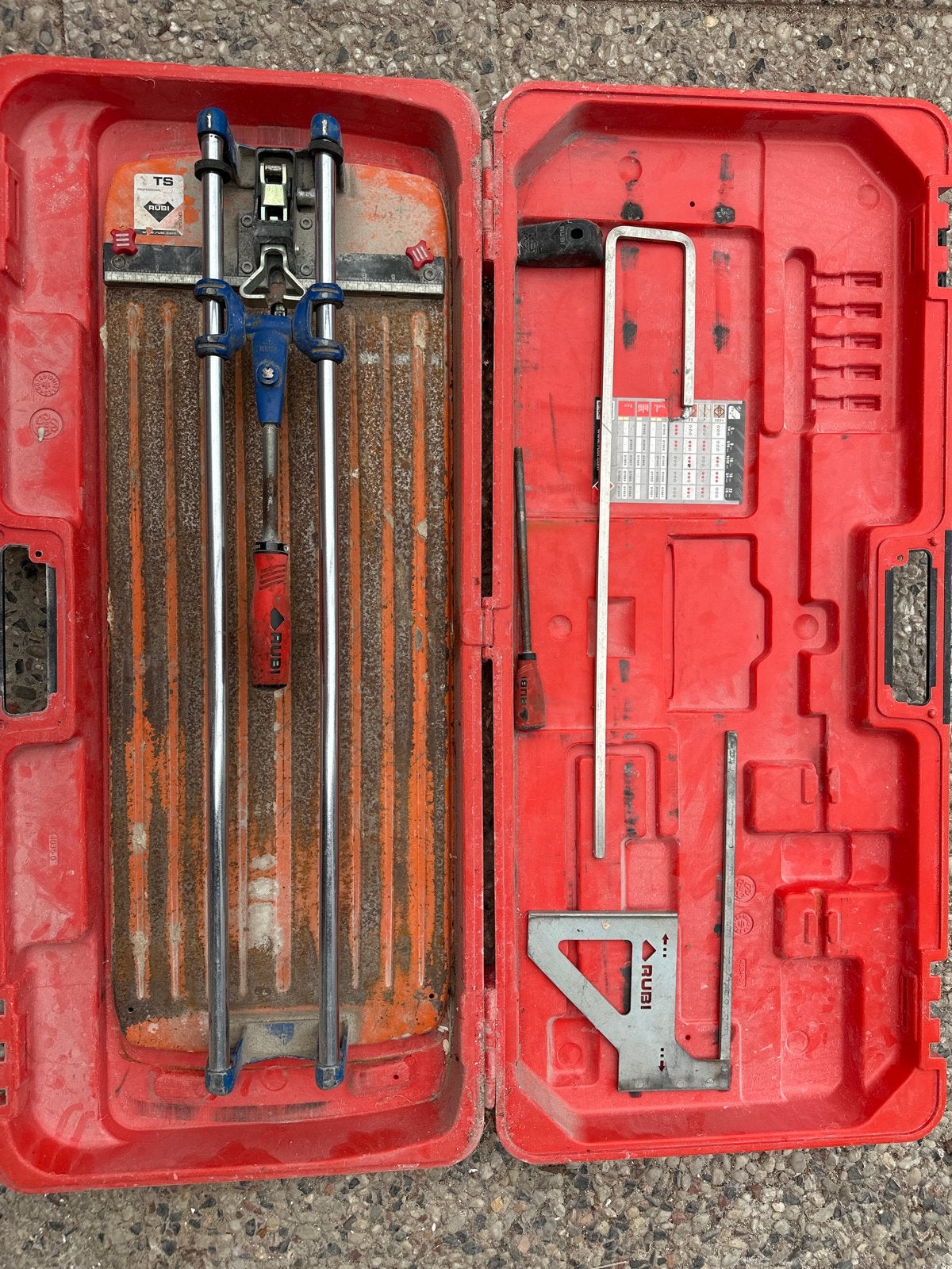 Rubi TS Tegelsnijder 66 - Gebruikt, Ophalen, Gebruikt, Snijgereedschap, Rubi