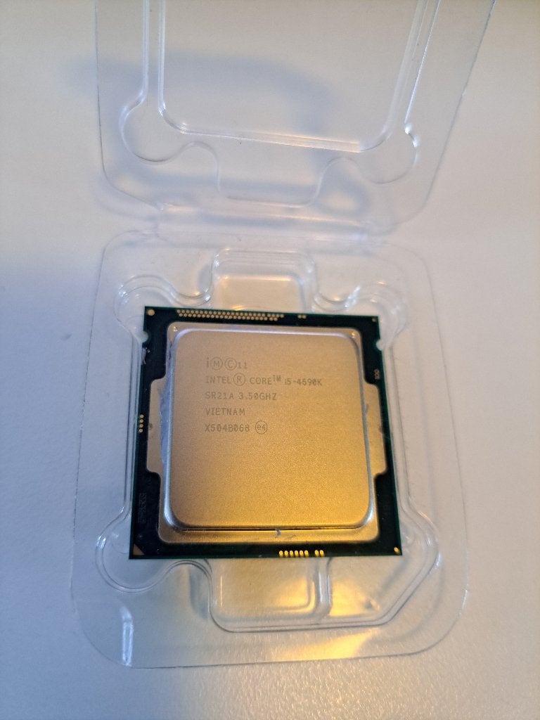 Intel Core i5-4690K - 3.5GHz Socket 1150 (unlocked), Computers en Software, Gebruikt, 4-core, Ophalen of Verzenden, LGA 1150