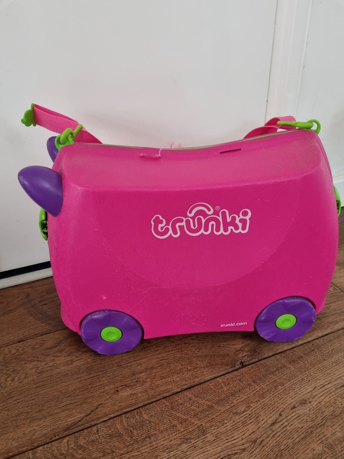 Roze Trunki koffer voor kinderen - Gebruikt, Ophalen of Verzenden, Gebruikt, Meisje