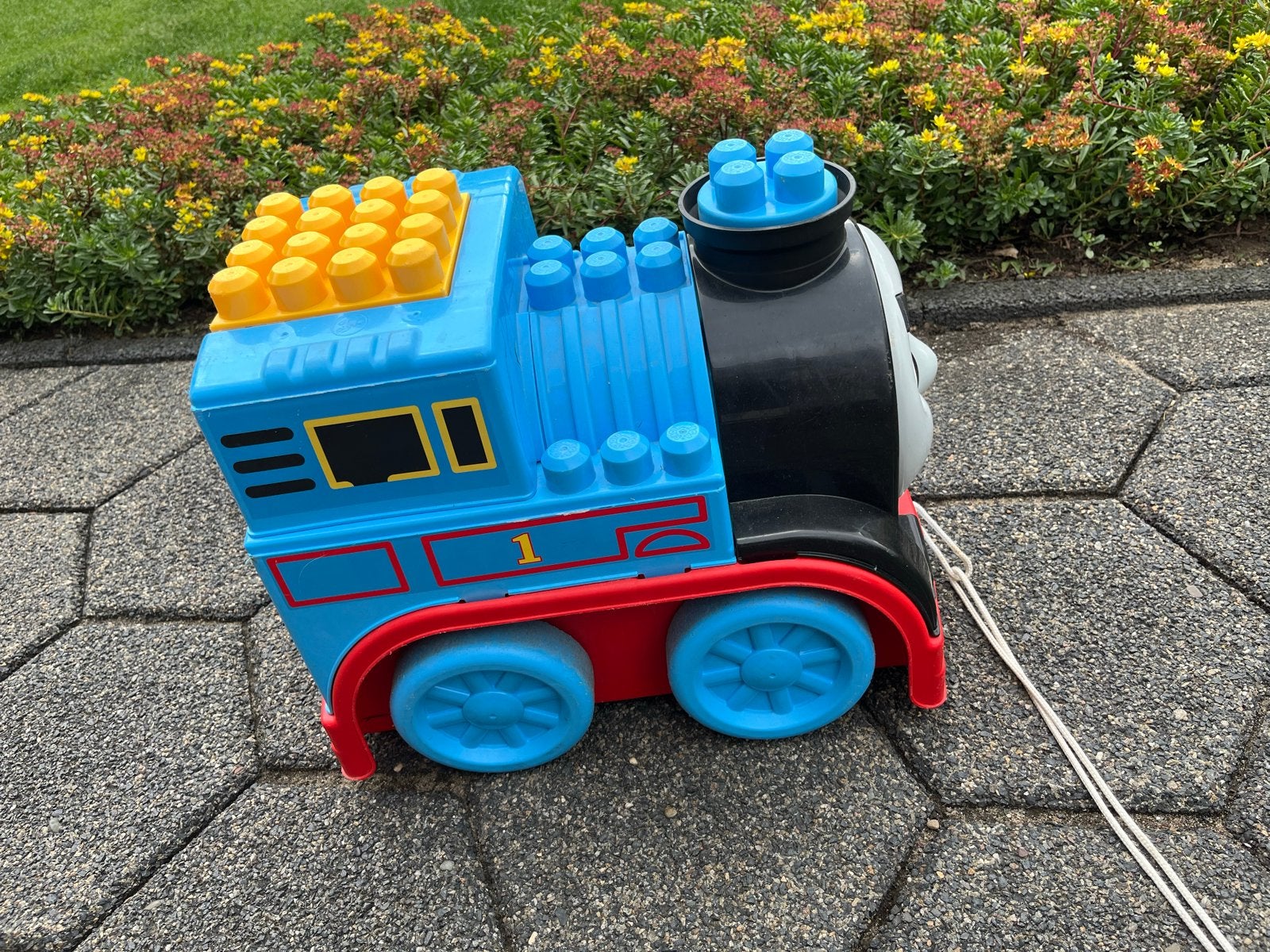 Mega Bloks Thomas de Trein met opbergruimte, Ophalen, Gebruikt