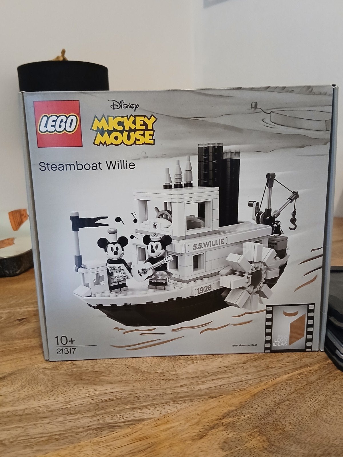 LEGO Disney Mickey Mouse Steamboat Willie 21317 NIEUW, Ophalen of Verzenden, Nieuw, Overige merken