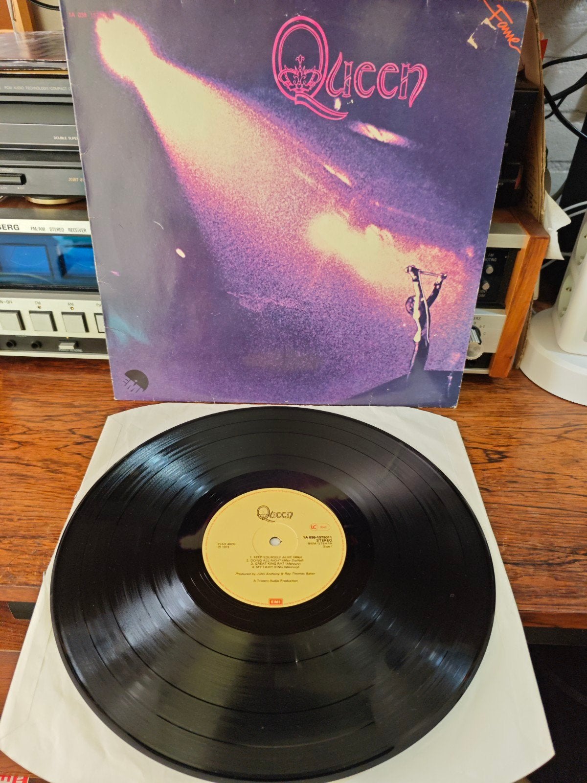 Queen - Queen (LP, 1973), LP, Gebruikt, Originele persing, Ophalen of Verzenden