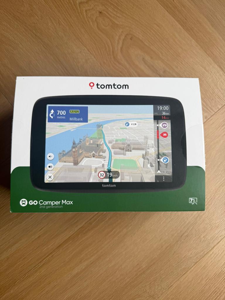 Navigatie Tomtom GO Camper Max, Auto diversen, Autonavigatie, Ophalen, Zo goed als nieuw