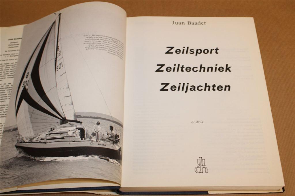 Zeilsport, Zeiltechniek, Zeiljachten — 6e Herz Druk 1979, Boeken, Ophalen of Verzenden, Gelezen, Watersport en Hengelsport