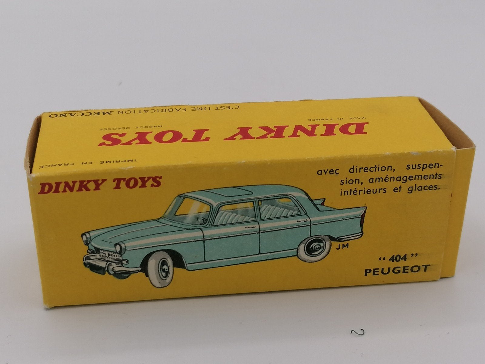 Dinky toys 553 Peugeot 404, Ophalen of Verzenden