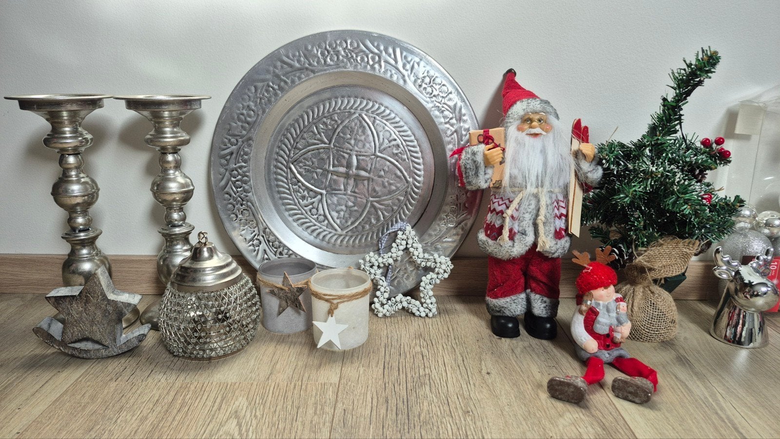 Diverse Kerstspullen, Huis en Inrichting, Ophalen, Gebruikt, Hout