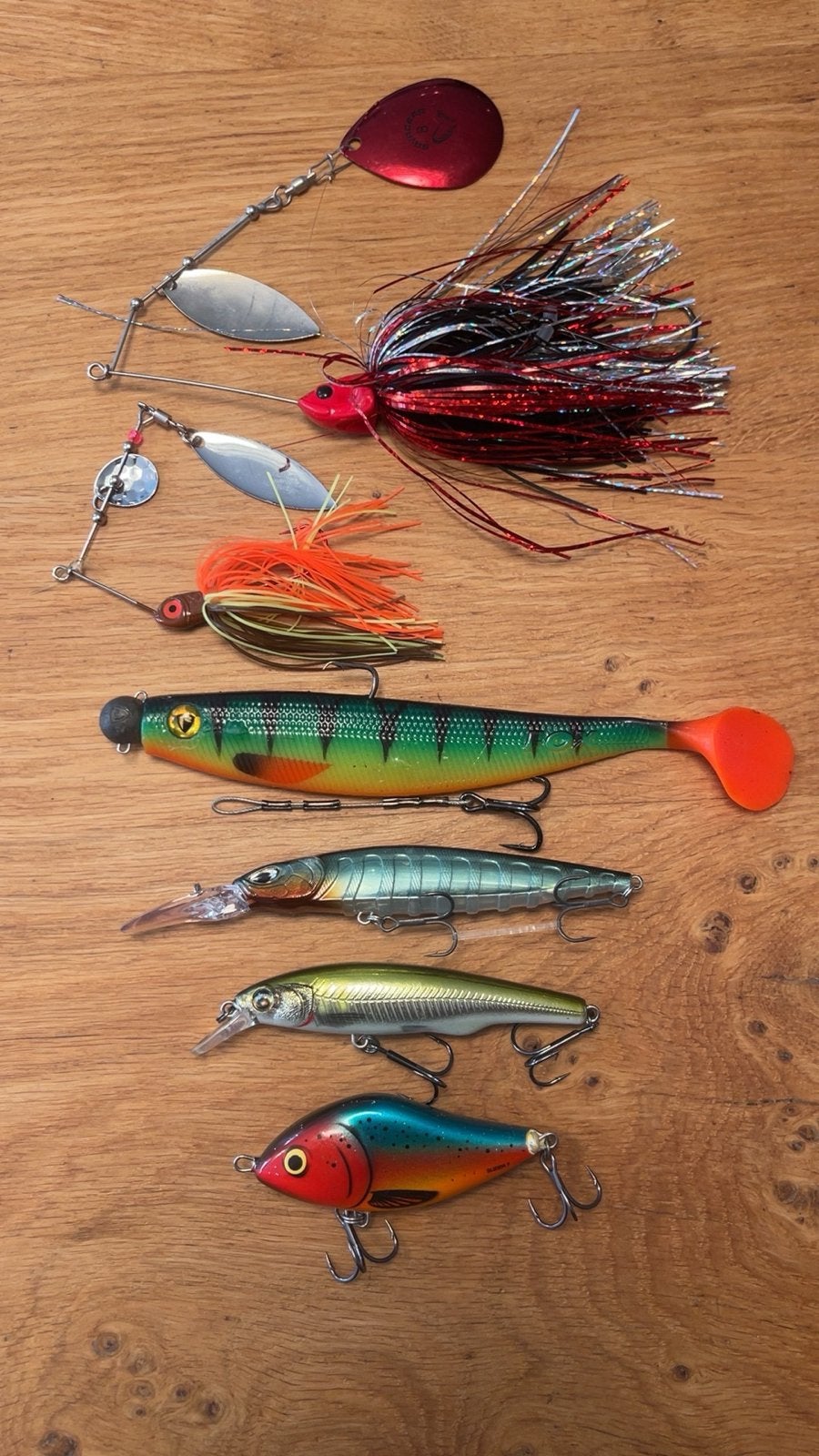 Visklaar kunstaas set: Nays, Savage Gear, Salmo, Ophalen of Verzenden, Zo goed als nieuw, Kunstaas
