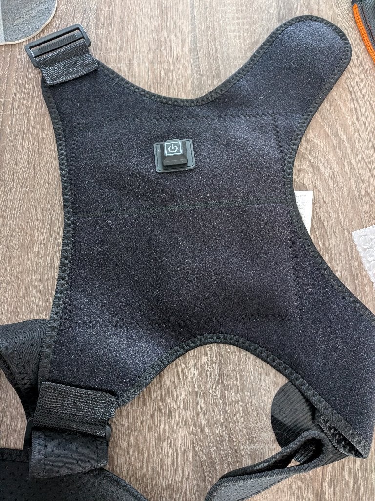 Verwarmde schouder/knie /rug brace met usb aansluiting, Ophalen of Verzenden, Zo goed als nieuw, Overige typen