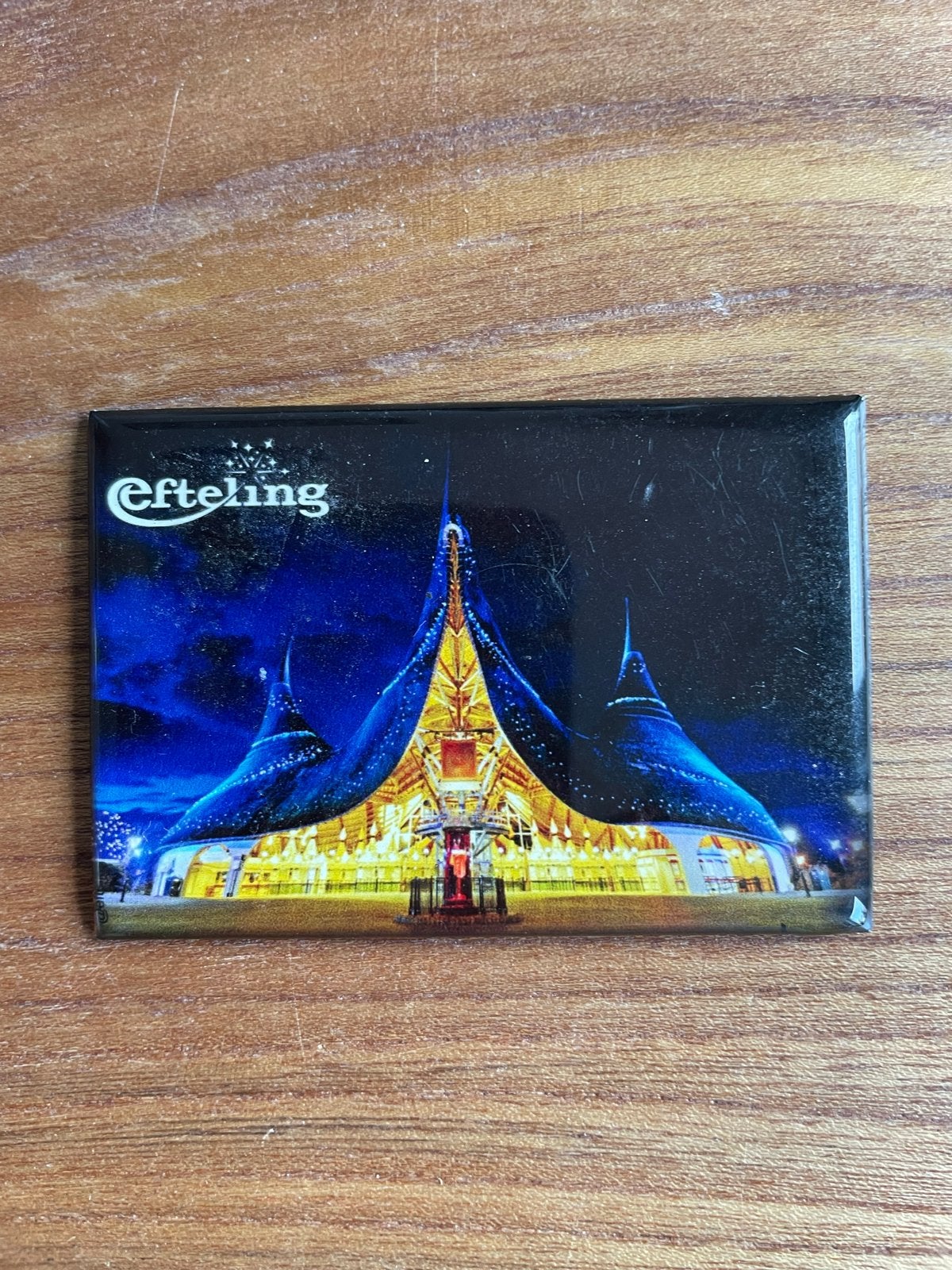 Efteling Magneet Ingang De Vijf Zintuigen, Verzamelen, Efteling, Ophalen of Verzenden, Zo goed als nieuw, Gebruiksvoorwerp