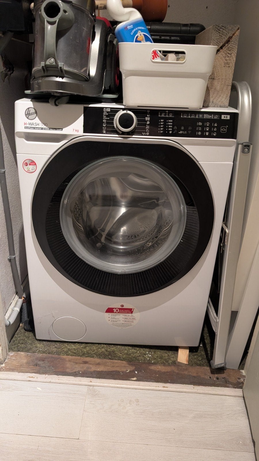 Hoover H-WASH 500 Slim Wasmachine 7kg - Uitstekende Staat!