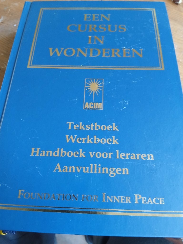 Een cursus in wonderen, Boeken, Ophalen of Verzenden, Zo goed als nieuw, Spiritualiteit algemeen, Overige typen