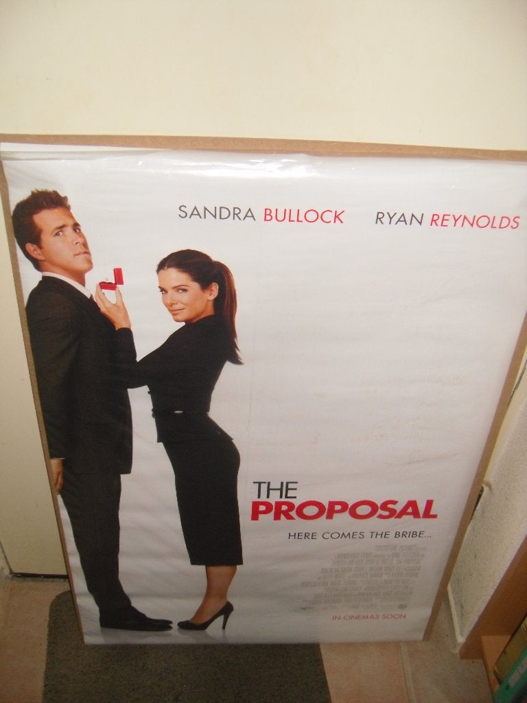 The proposal Filmposter, Ophalen, Zo goed als nieuw, A1 t/m A3, Film en Tv
