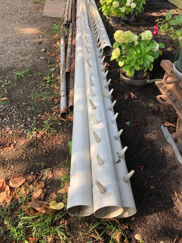 Diverse PVC buizen en afvoerbuizen, Ophalen, Afvoer, Gebruikt, Pvc
