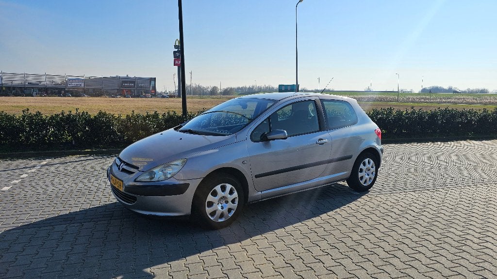 Peugeot 307 1.6 16V XR 3DR 2002 Grijs, Voorwielaandrijving, Stof, 625 kg, 4 cilinders