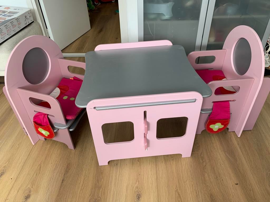 Kinder zithoek stoelen tafel jetsit jettable, Ophalen, Tafel(s) en Stoel(en)