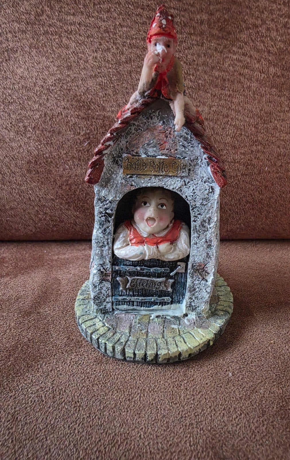 Luville Efteling - Holle Bolle Gijs / Wagen Gijs Art. 38194, Ophalen of Verzenden, Zo goed als nieuw, Beeldje of Poppetje