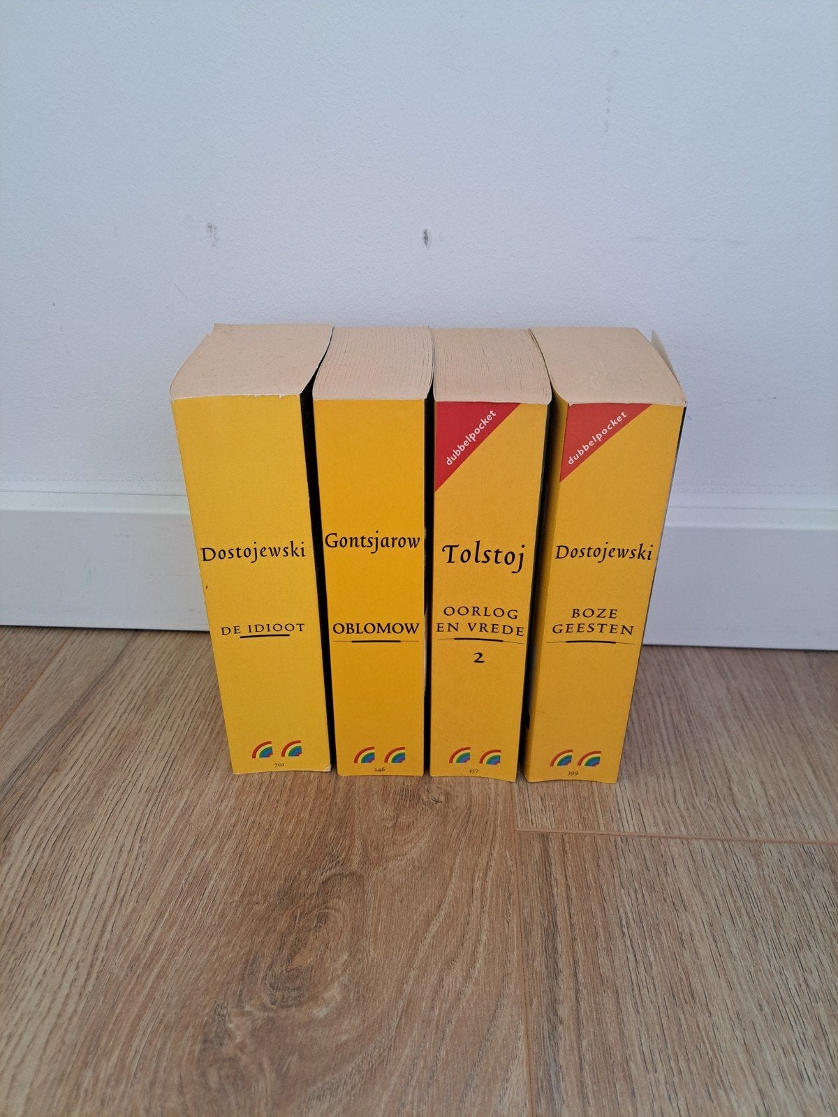 Russische Boekenreeks: Dostojevski, Gontsjarov, Tolstoj, Ophalen of Verzenden