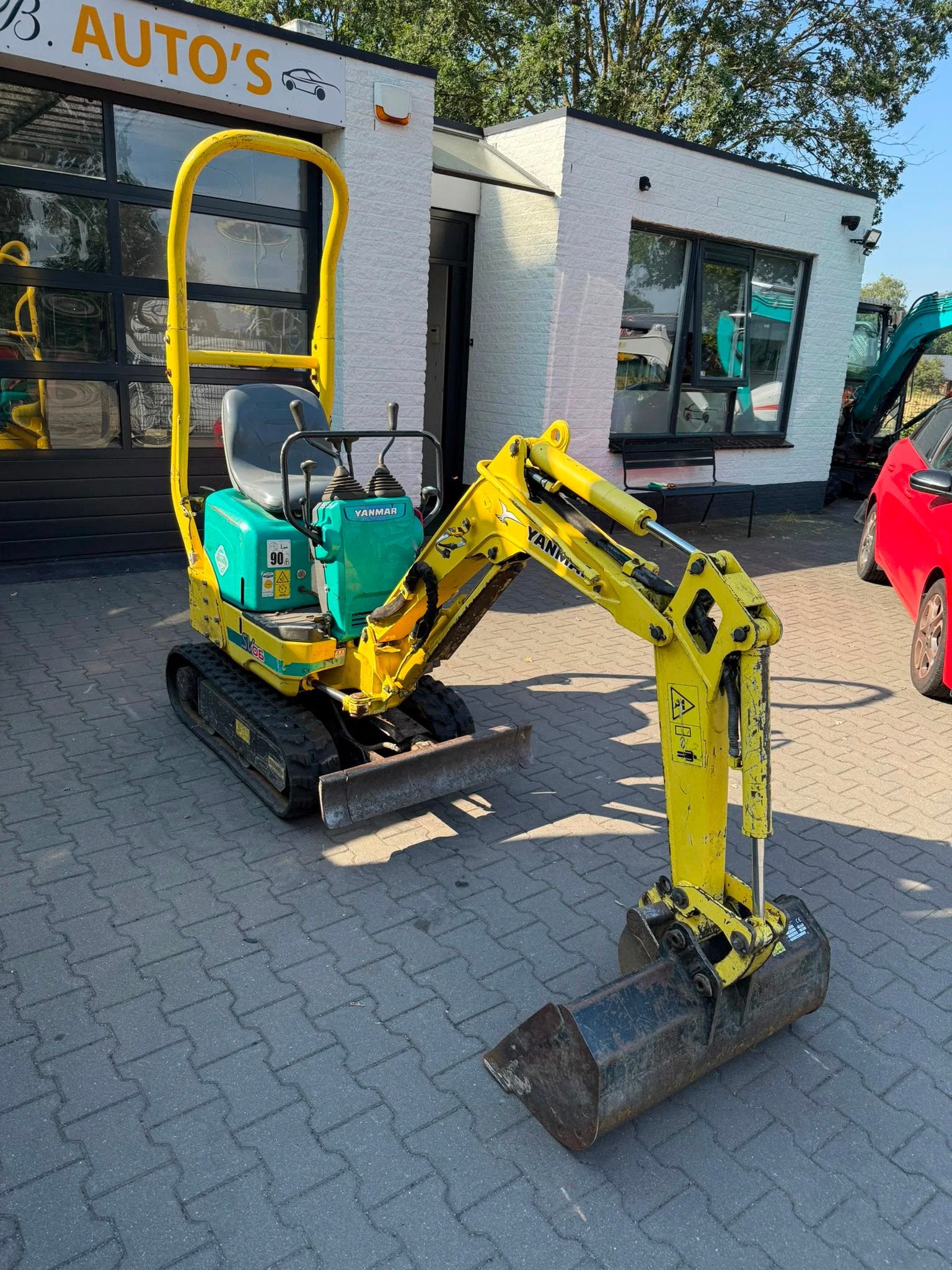 Yanmar SV08-1(S) Yanmar SV08-1(S) (bj 2011), Zakelijke goederen, Graafmachine
