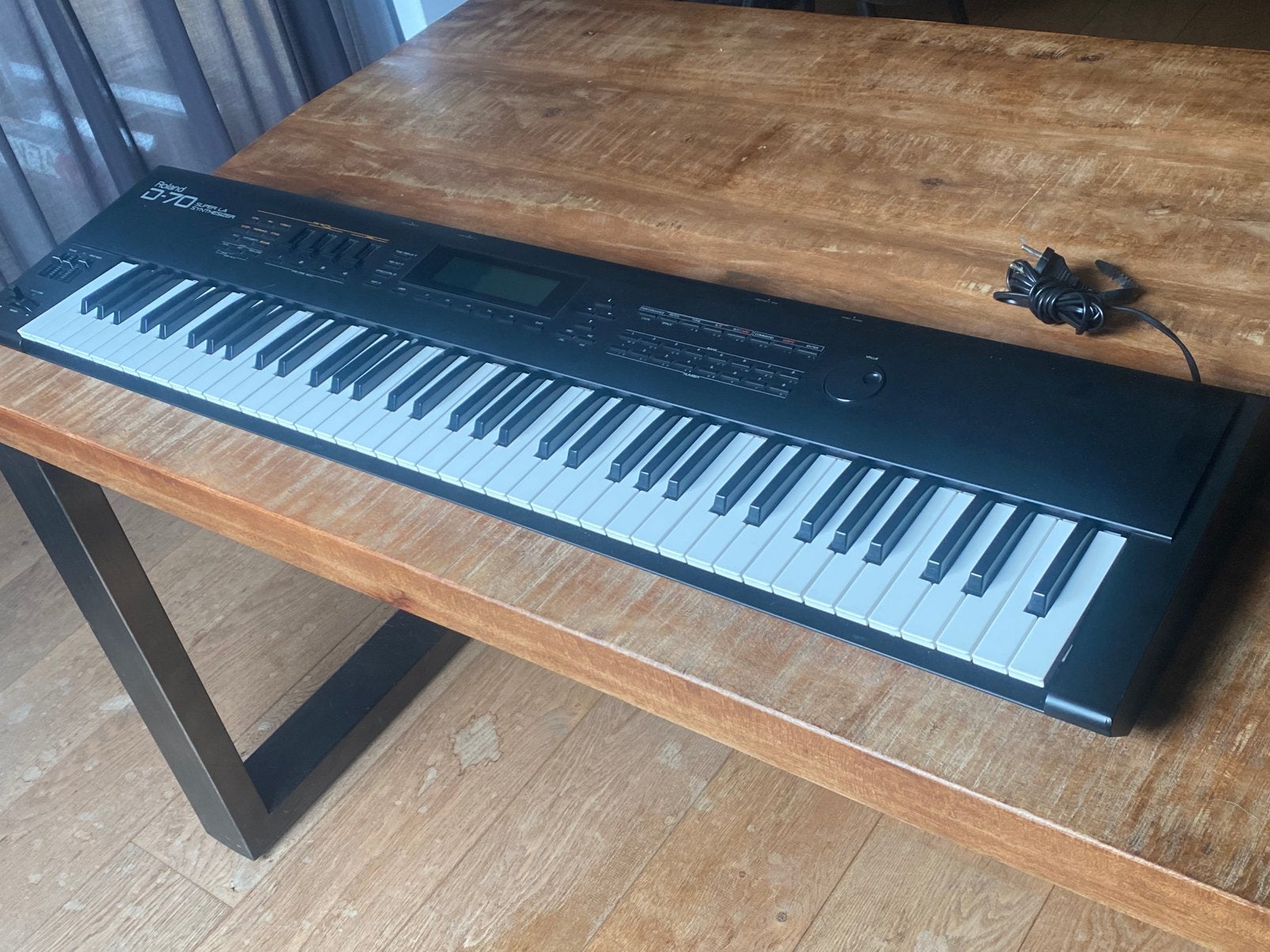 Roland D-70 vintage synthesiser in topconditie!, Ophalen, Gebruikt, Roland, Roland