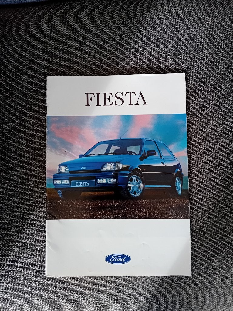 Folder - Ford Fiesta, Ophalen, Zo goed als nieuw, Ford