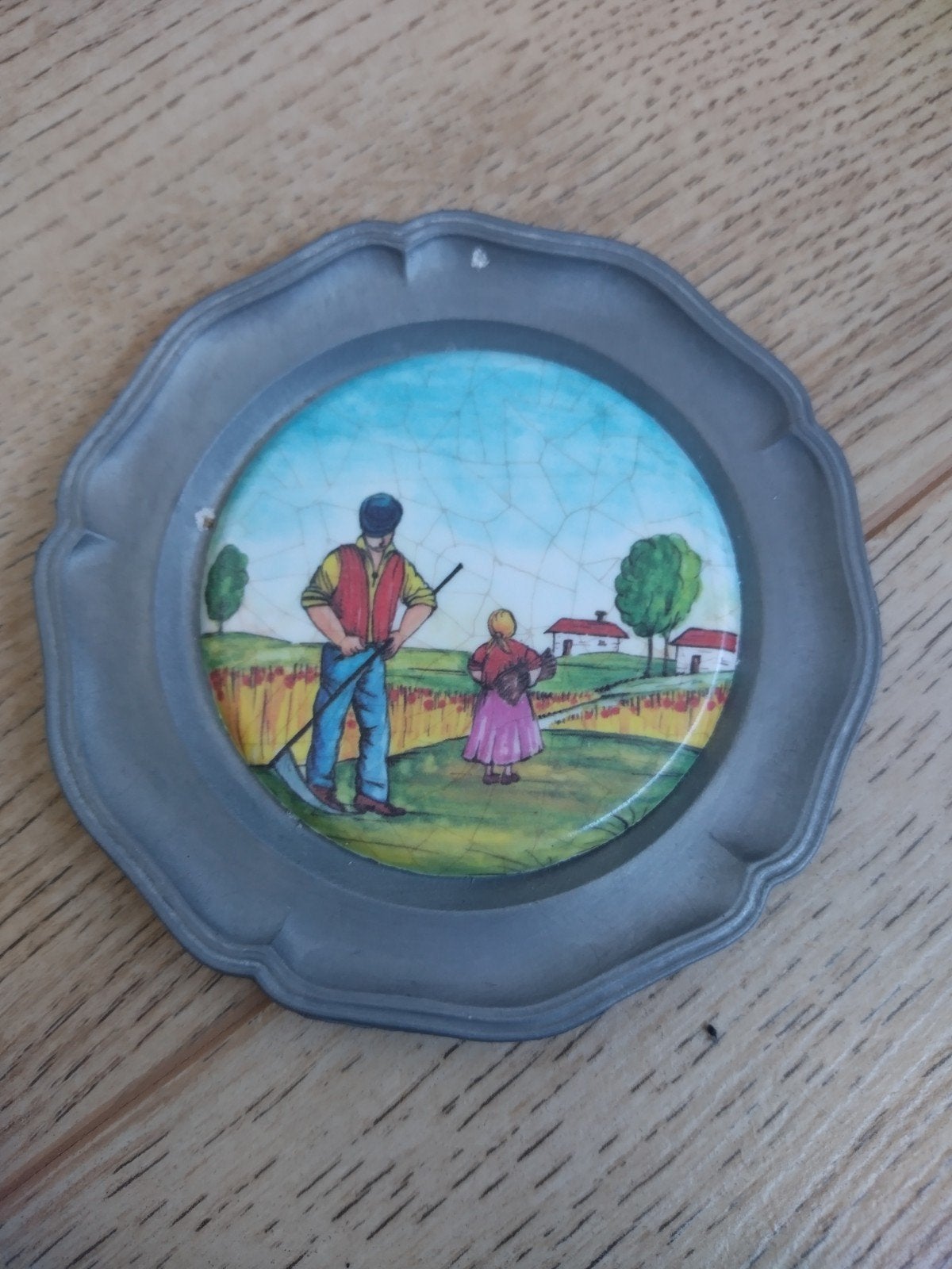 2 kleine wandbordjes, Ophalen of Verzenden