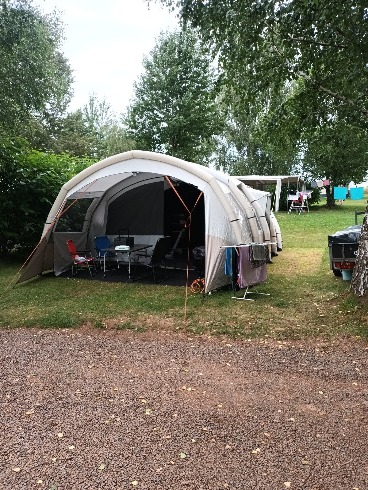 Quechua Air Seconds 6.3 XXL Fresh & Black tent, Ophalen, Zo goed als nieuw, Meer dan 6