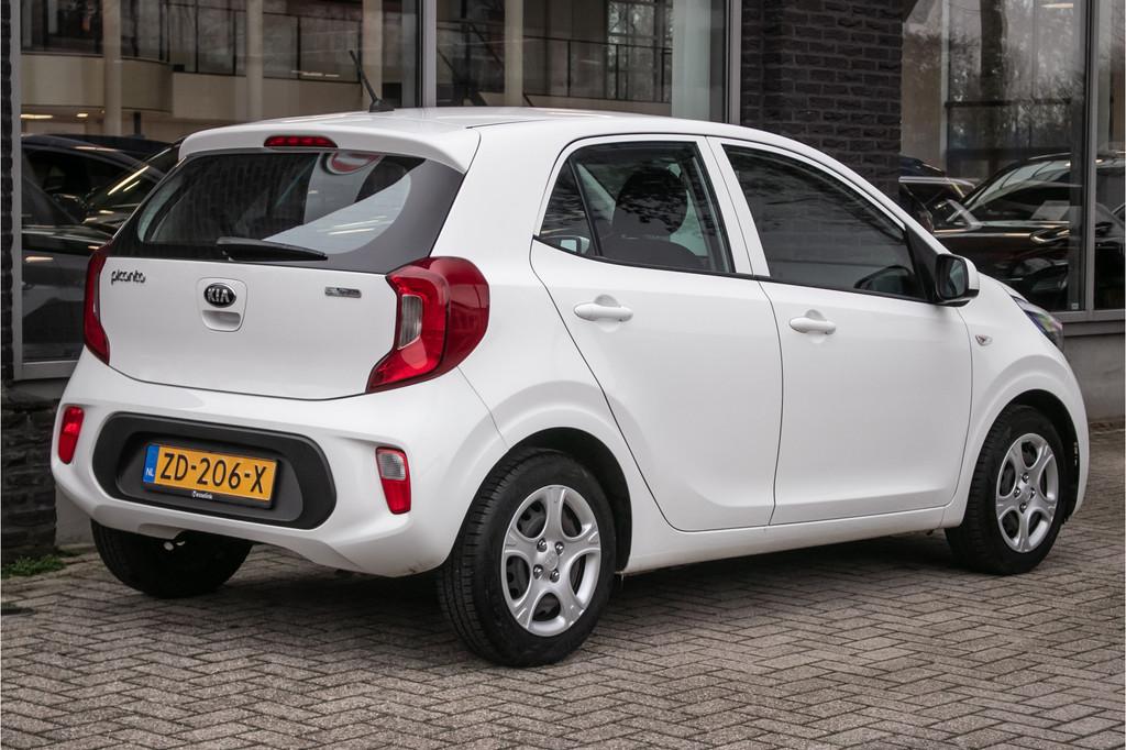 Kia Picanto 1.0 CVVT EconomyPlusLine | All Season banden | |, 12 maanden, Stof, Gebruikt, Start-stop-systeem