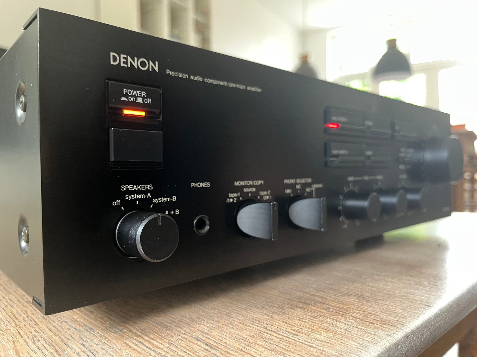 DENON PMA-500V Stereo Versterker | Phono MM/MC | 80 Watt, Gebruikt, Denon, Ophalen of Verzenden, 120 watt of meer
