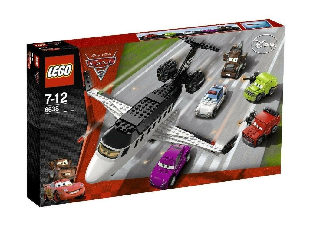 LEGO Cars 2 Spionnenstraaljager - 8638, Kinderen en Baby's, Compleet, Lego, Nieuw, Ophalen of Verzenden