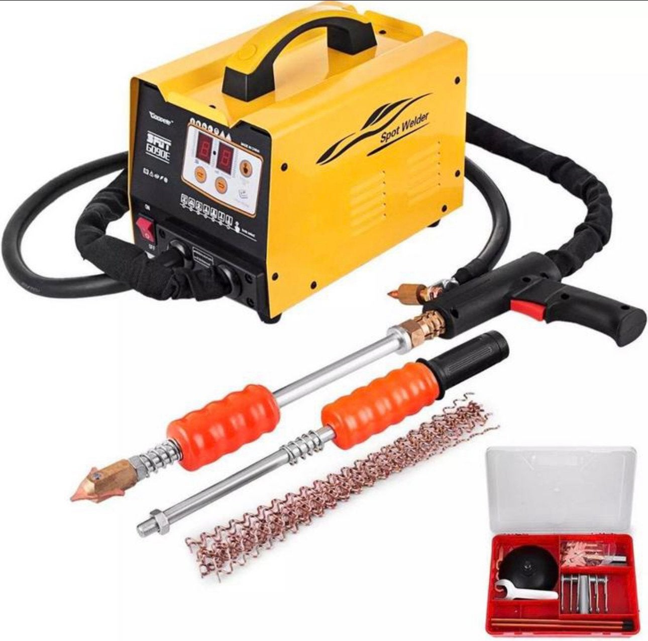Spot Welder Dent Puller 90E spot lasapparaat deukentrekker, Auto diversen, Onderhoudsmiddelen, Ophalen of Verzenden
