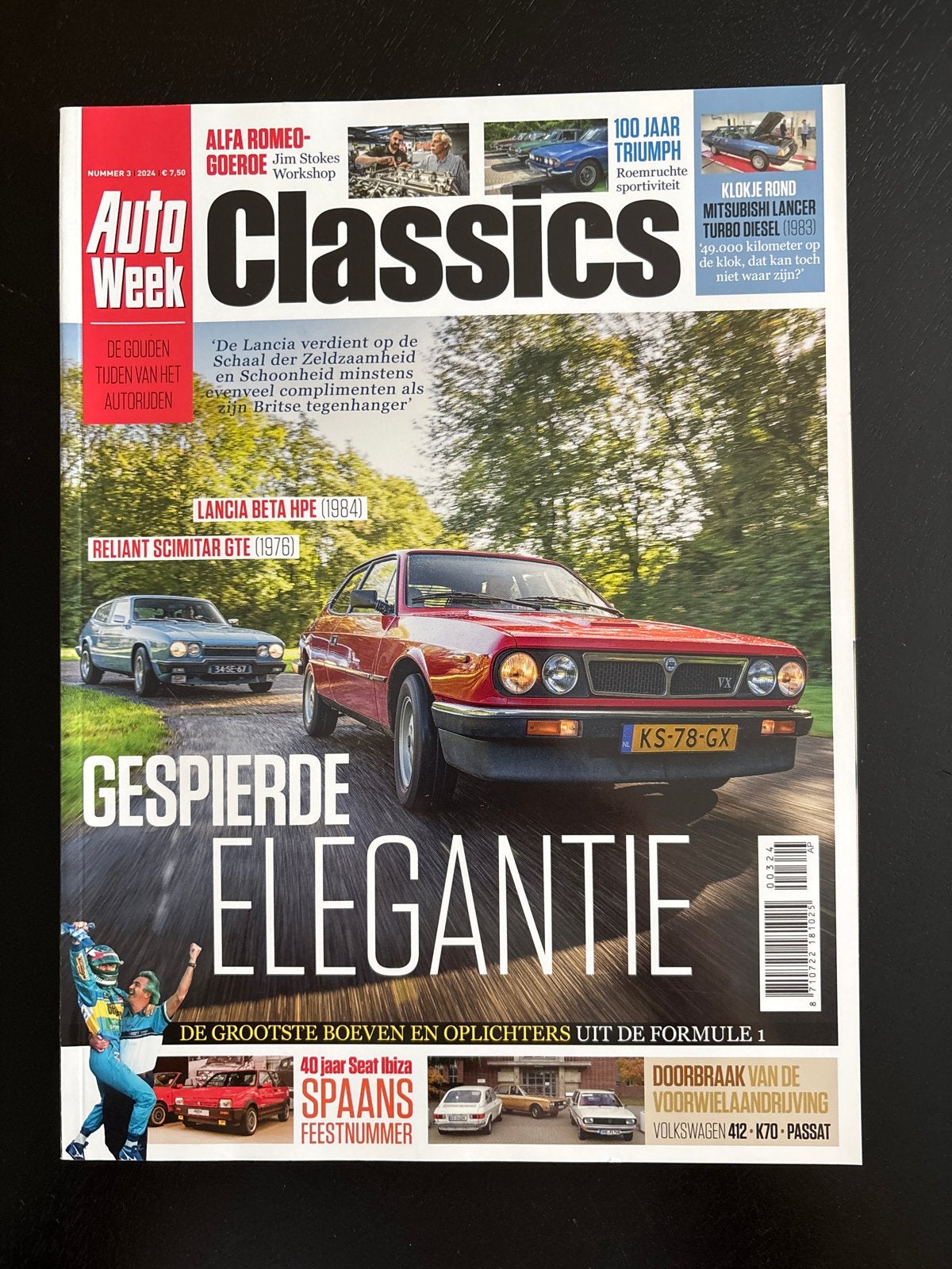 AutoWeek Classics Magazine - Lancia Beta HPE & Reliant Scimi, Verzenden, Nieuw, Alfa Romeo
