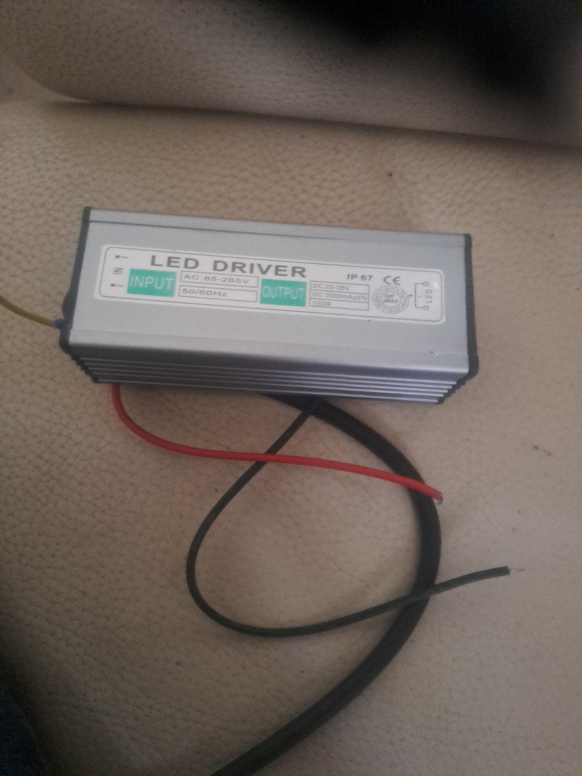 LED Driver Voeding 85-265V naar 20-36V 3000mA IP67, Ophalen of Verzenden, Gebruikt, Overige merken, Omvormer