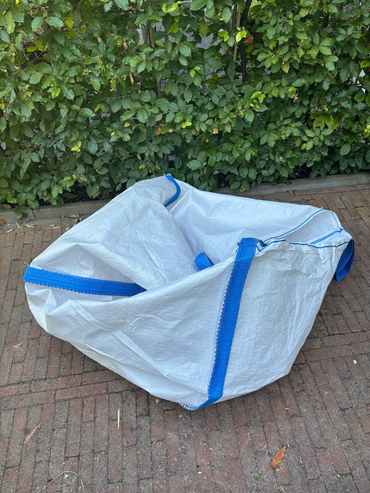 Stevige Bigbag 1m³ - Ideaal voor Tuinafval & Bouwpuin, Ophalen, Gebruikt