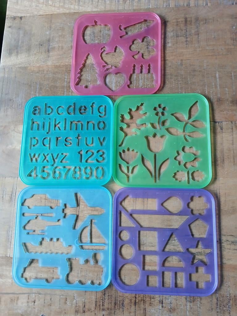 Tuppertoys sjablonen, Ophalen, Overige typen