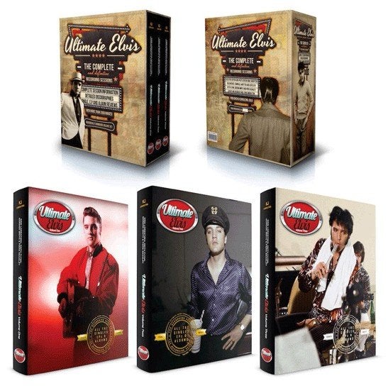 Ultimate Elvis Hardcover Boxset - Limited Ed. Nr. 646/2000, Ophalen of Verzenden, Zo goed als nieuw, Artiest, Erik Lorentzen, Keith Flynn, Gordon Minto & Piers Beagley