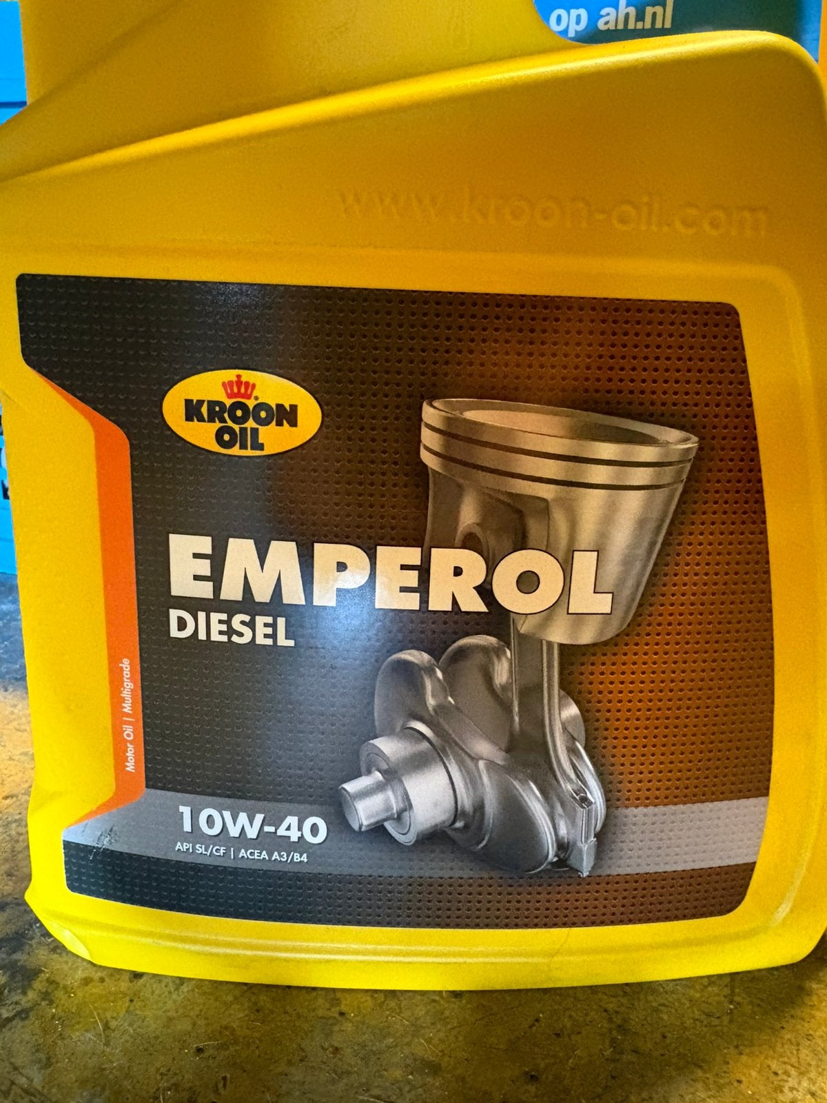 Kroon emperol diesel 10W40 10W-40 motorolie 5 liter, Ophalen