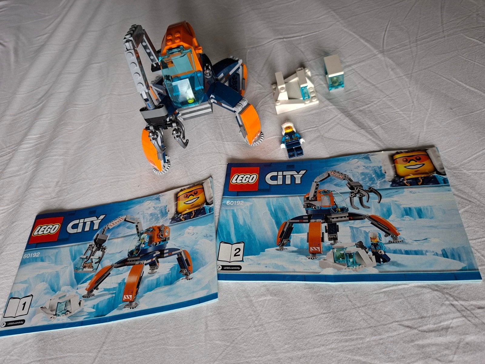 Lego City 60192 Arctische IJskruiper met minifiguur, Kinderen en Baby's, City, Lego, Ophalen of Verzenden, Zo goed als nieuw
