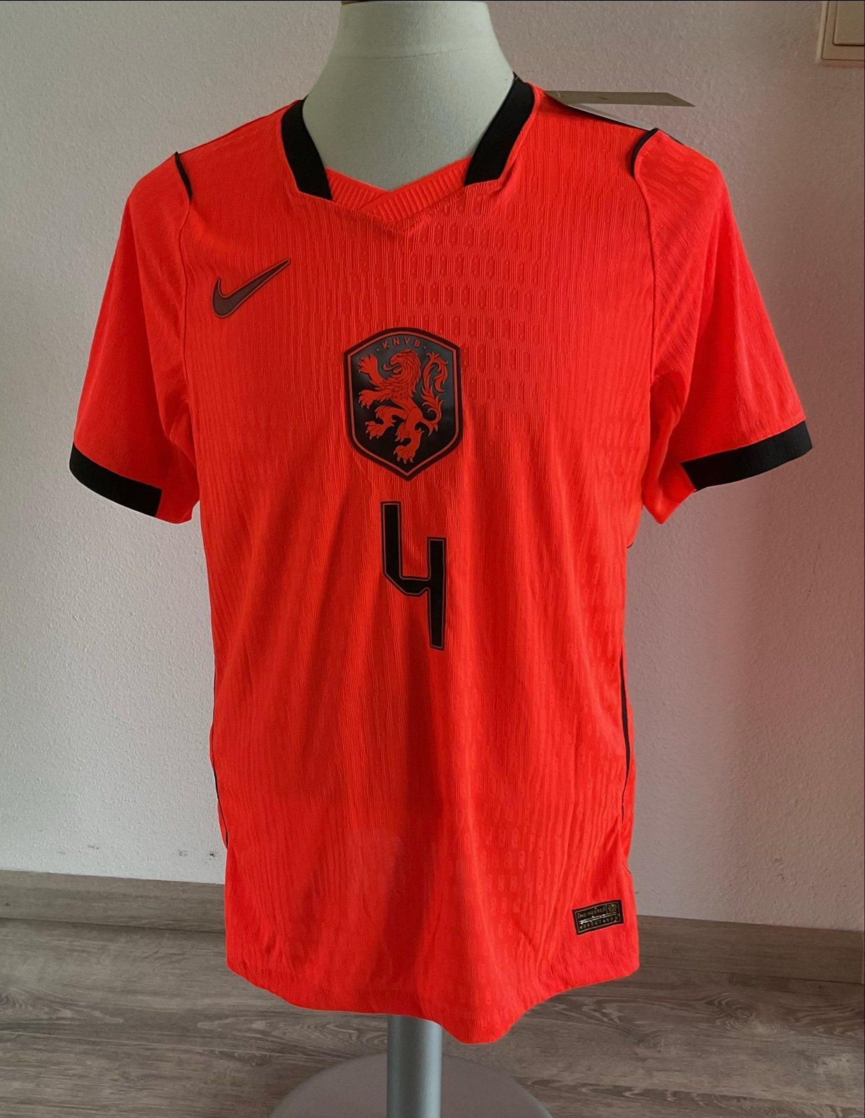Oranje voetbalshirt Virgil van Dijk - Maat L, Maat L, Ophalen of Verzenden, Nieuw, Shirt
