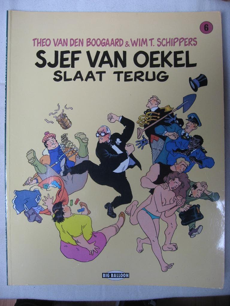 Sjef van Oekel. Staat terug. 1994., Eén stripboek, Ophalen of Verzenden