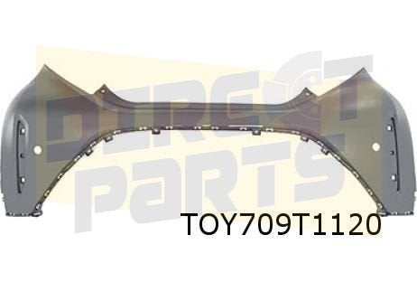Toyota Aygo X 12/25- (B70) achterbumper (bij PDC) (versie Li