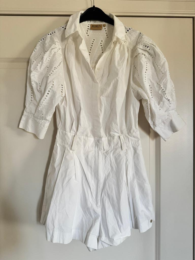 Josh V jumpsuit wit maat S, Ophalen of Verzenden, Zo goed als nieuw, Maat 36 (S), Wit