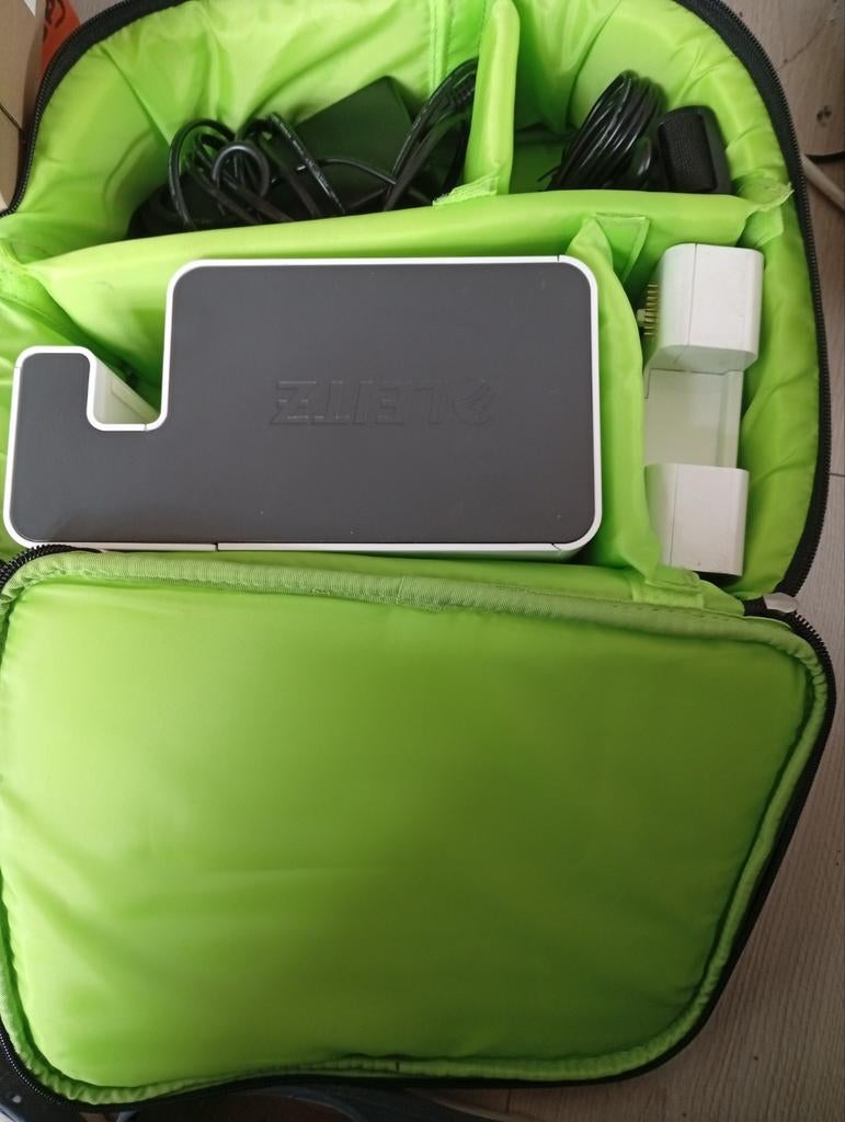 Leitz Icon Labelprinter met accessoires, Computers en Software, Labelprinters, Ophalen of Verzenden, Zo goed als nieuw, Etiket
