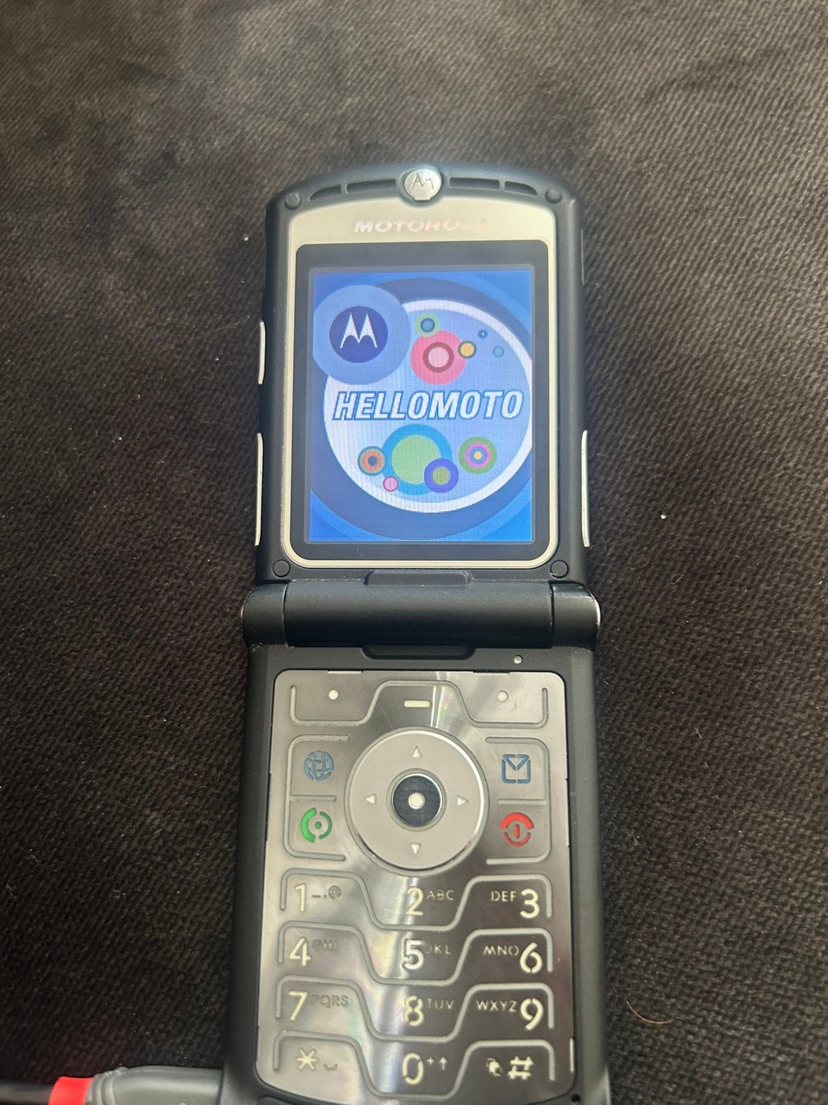Motorola Razr v3, Telecommunicatie, Mobiele telefoons | Motorola, Zwart, Fysiek toetsenbord, Inklapmodel, Ophalen of Verzenden