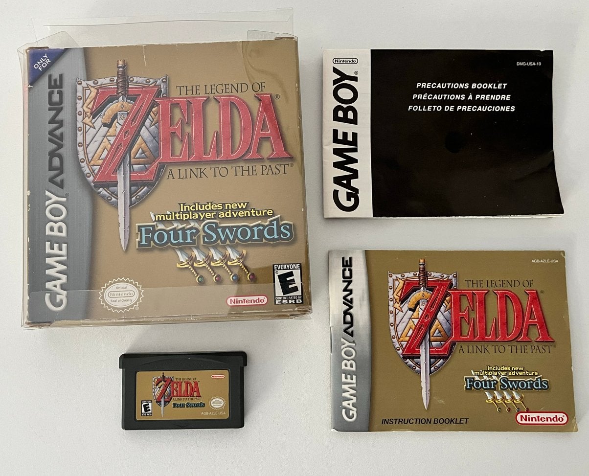 The Legend of Zelda: A Link to the Past & Four Swords GBA, Avontuur en Actie, Ophalen of Verzenden, Zo goed als nieuw, 3 spelers of meer