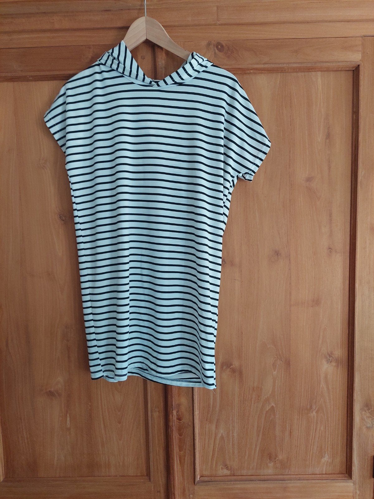 zgan Zwart/wit shirt M., Kleding | Dames, T-shirts, Ophalen of Verzenden, Zo goed als nieuw, Zwart, Korte mouw