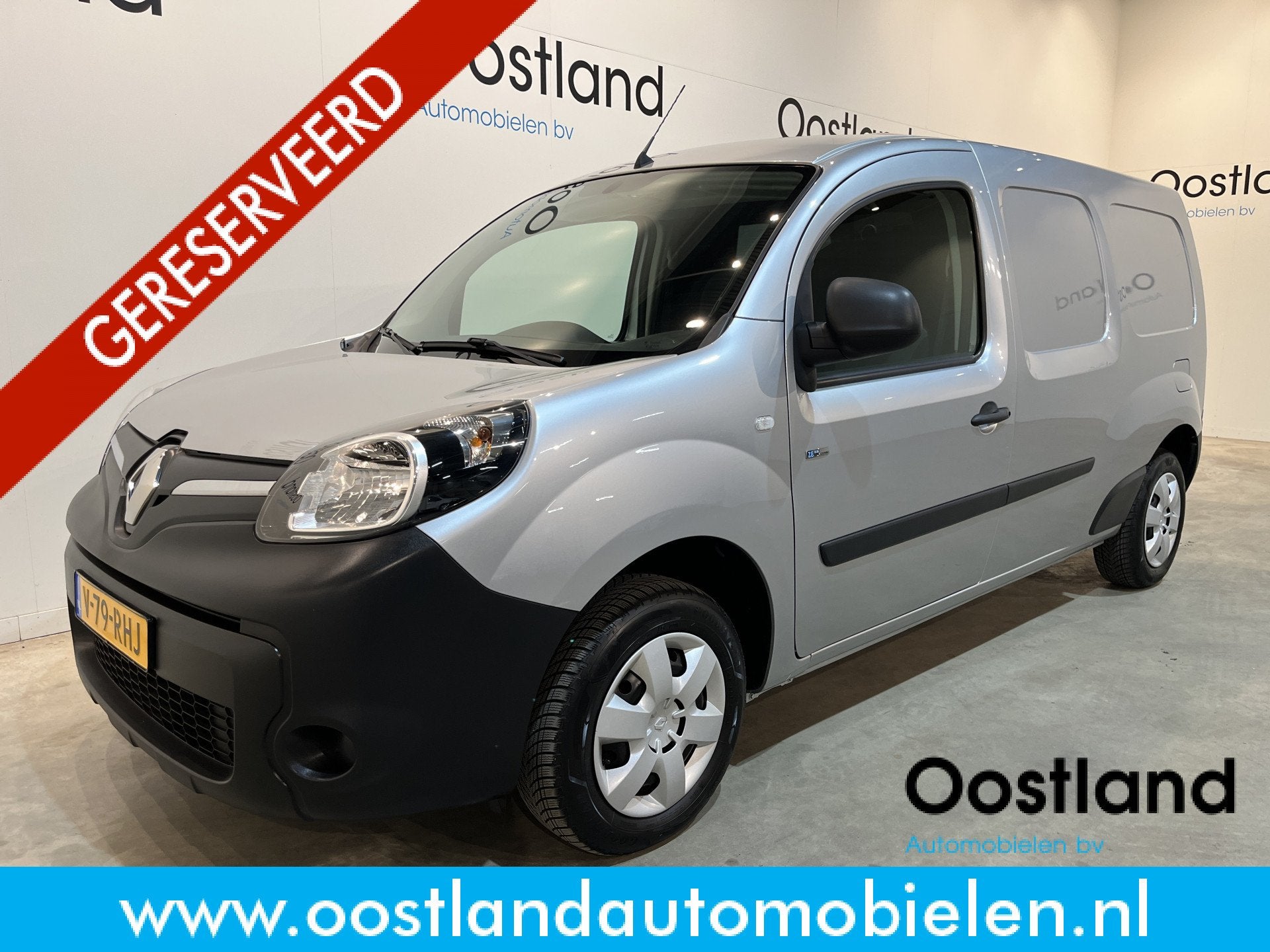 Renault Kangoo Z.E. Maxi Incl. Accu 33 KWH Automaat / 100% E, Auto's, Stof, Gebruikt, Electronic Stability Program (ESP), 2 stoelen