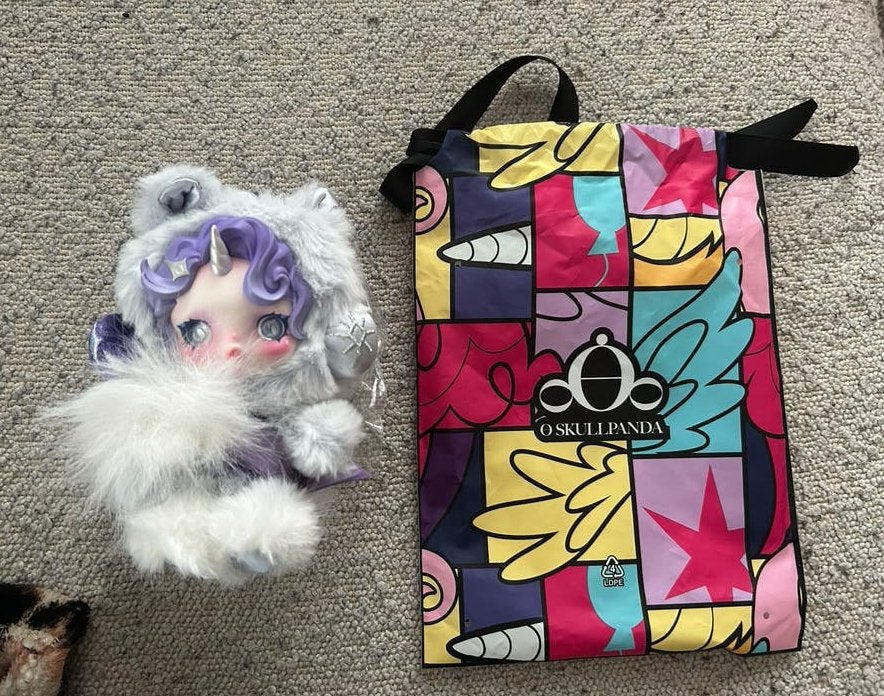 Skullpanda My Little Pony, Ophalen of Verzenden, Zo goed als nieuw, Knuffel of Figuurtje